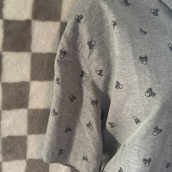 Molokai Surf Co Melting Ying Yang Button Down Dress Shirt Size Xl/Extra Large - Picture 5 of 11